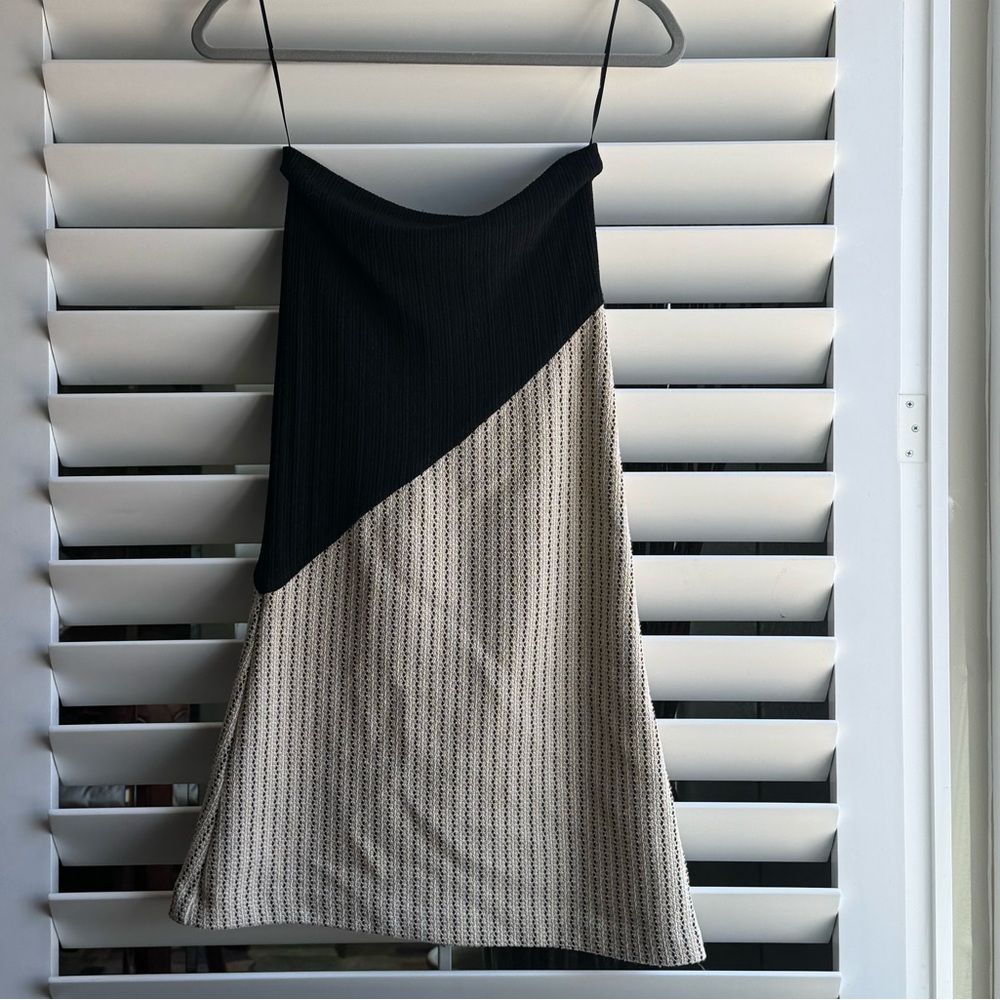 Aaizel with new mini dress in canvas